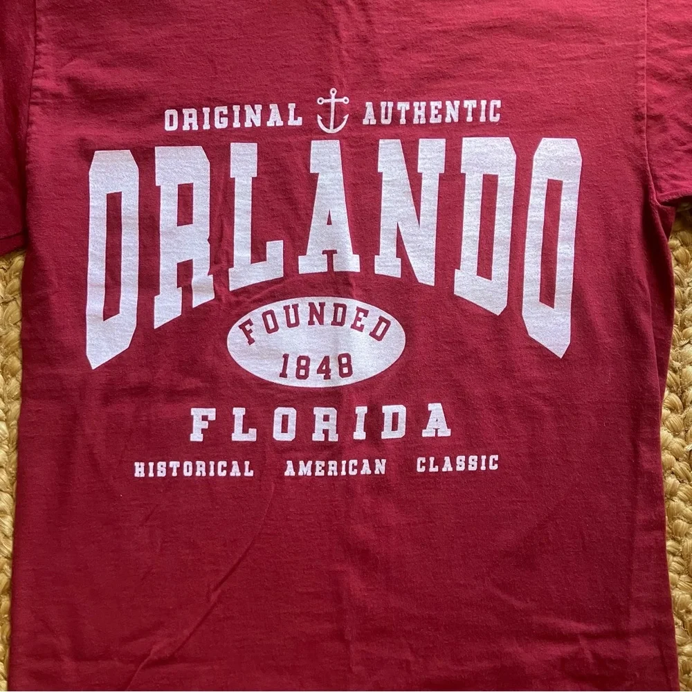 M&O Knits HeavyWeight crew neck t-shirt, New, never worn, 100% Cotton, Size S. - Picture 2 of 5